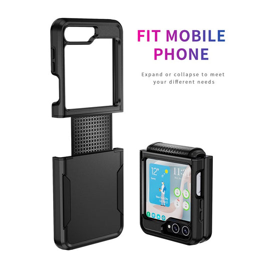 For Samsung Galaxy Z Flip5 5G Case PC + TPU Military Grade Drop Protective Phone Cover