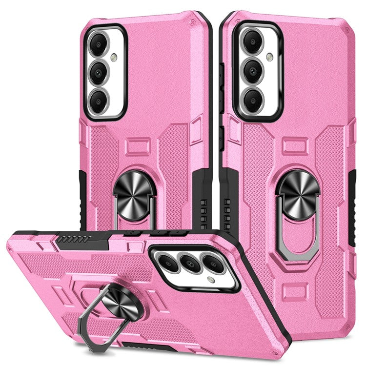 For Samsung Galaxy A05s 4G Phone Case Ring Kickstand PC + TPU Shockproof Cover