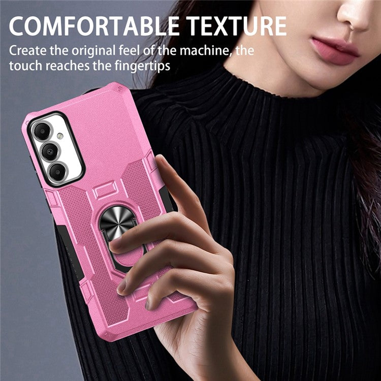 For Samsung Galaxy A05s 4G Phone Case Ring Kickstand PC + TPU Shockproof Cover