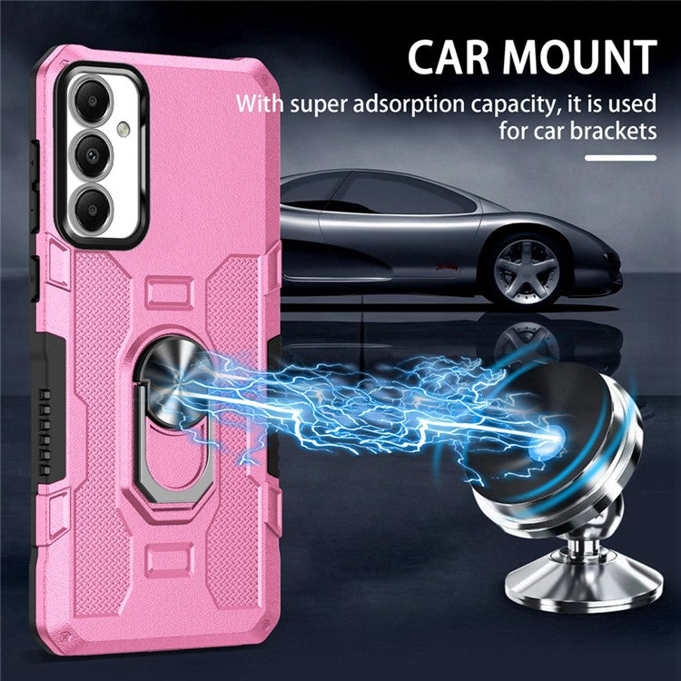 For Samsung Galaxy A05s 4G Phone Case Ring Kickstand PC + TPU Shockproof Cover
