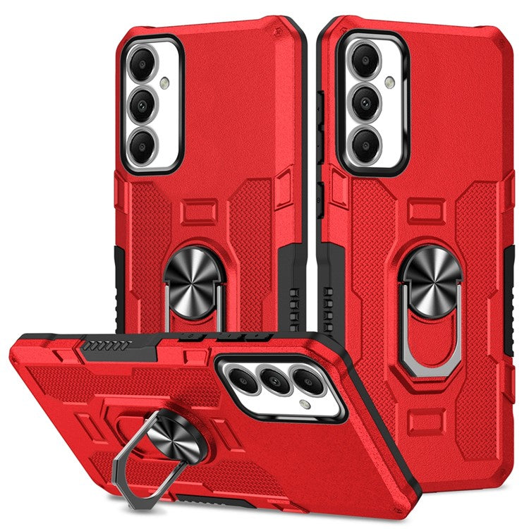 For Samsung Galaxy A05s 4G Phone Case Ring Kickstand PC + TPU Shockproof Cover