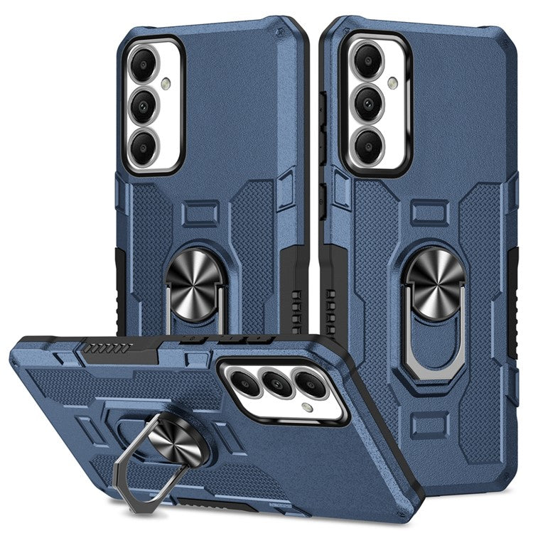 For Samsung Galaxy A05s 4G Phone Case Ring Kickstand PC + TPU Shockproof Cover