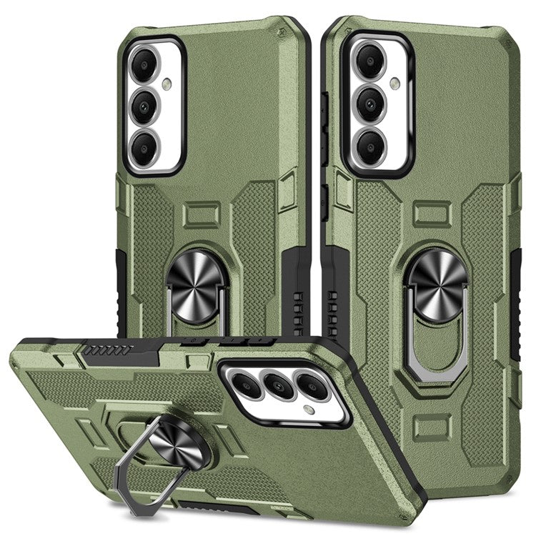 For Samsung Galaxy A05s 4G Phone Case Ring Kickstand PC + TPU Shockproof Cover