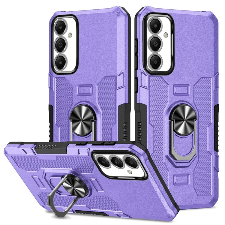 For Samsung Galaxy A05s 4G Phone Case Ring Kickstand PC + TPU Shockproof Cover
