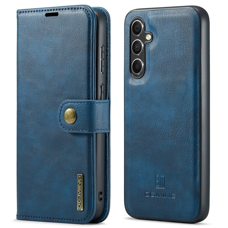DG.MING för Samsung Galaxy A56 5G Fodral Avtagbart delat läderfodral