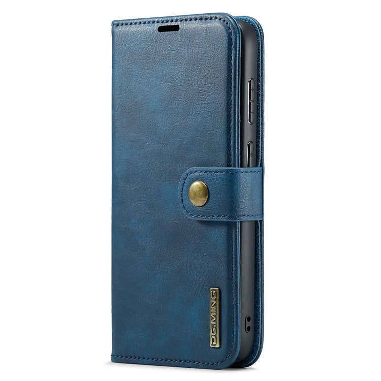 DG.MING för Samsung Galaxy A56 5G Fodral Avtagbart delat läderfodral