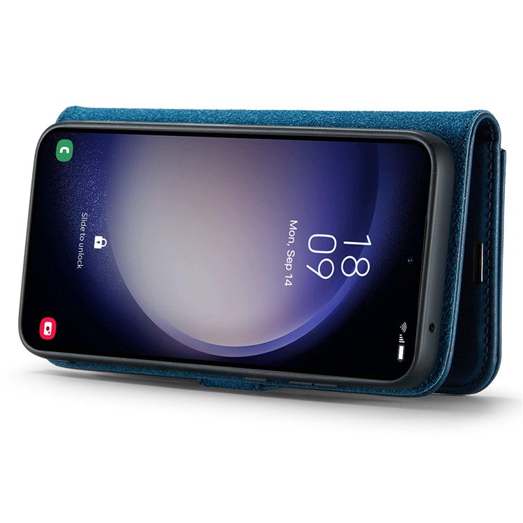 DG.MING för Samsung Galaxy A56 5G Fodral Avtagbart delat läderfodral