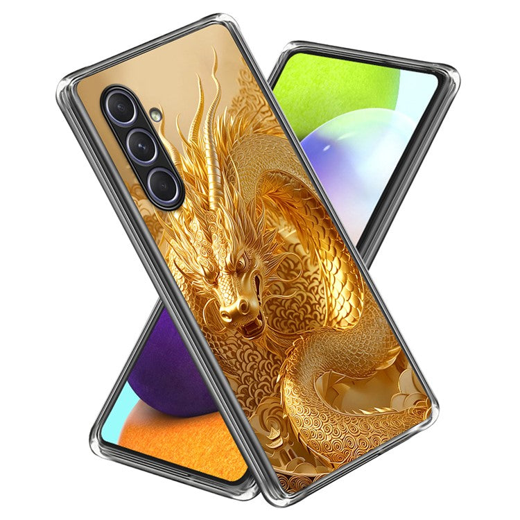 For Samsung Galaxy A55 5G Case Pattern Printed Shockproof TPU Phone Cover