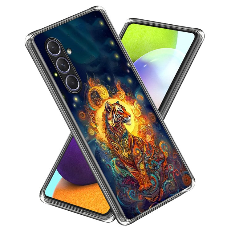 For Samsung Galaxy A55 5G Case Pattern Printed Shockproof TPU Phone Cover