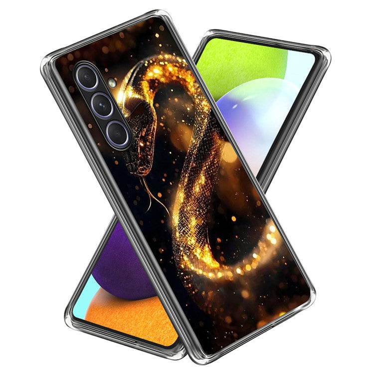 For Samsung Galaxy A55 5G Case Pattern Printed Shockproof TPU Phone Cover