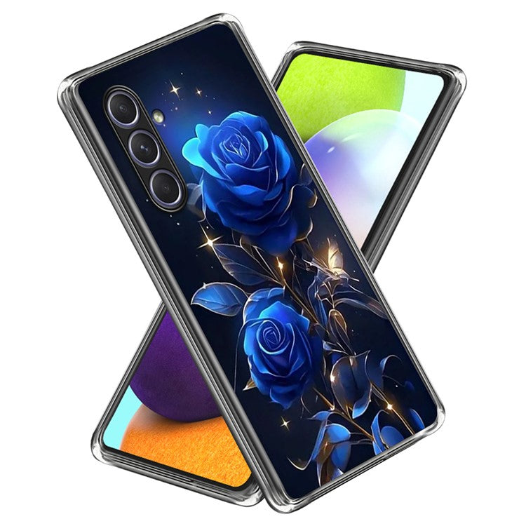 For Samsung Galaxy A55 5G Case Pattern Printed Shockproof TPU Phone Cover