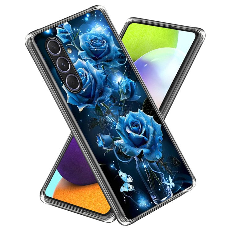 For Samsung Galaxy A55 5G Case Pattern Printed Shockproof TPU Phone Cover