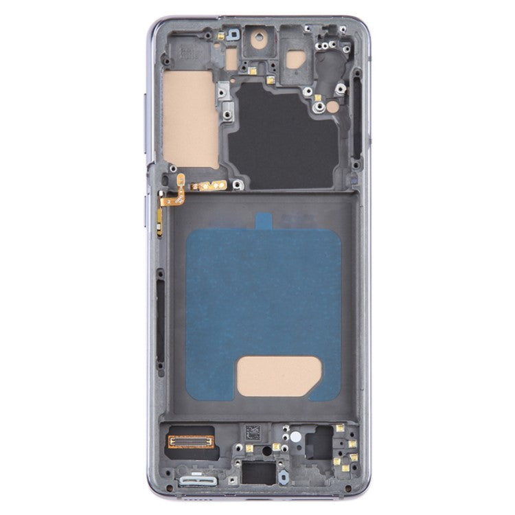 Samsung Galaxy S21 5G G991 Grade C LCD-skärm och digitaliseringsenhet + ramdel (TFT)