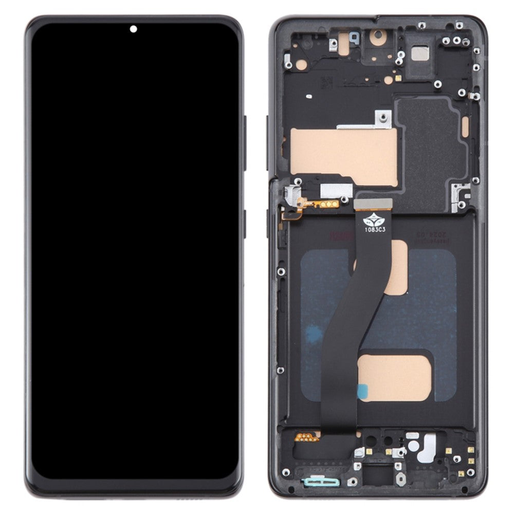 For Samsung Galaxy S21 Ultra 5G G99 Grade C LCD Screen and Digitizer Assembly + Frame Part (TFT) (Without Logo)