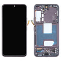For Samsung Galaxy S22 5G S901B OEM Grade S AMOLED Screen and Digitizer Assembly + Frame (Without Logo)