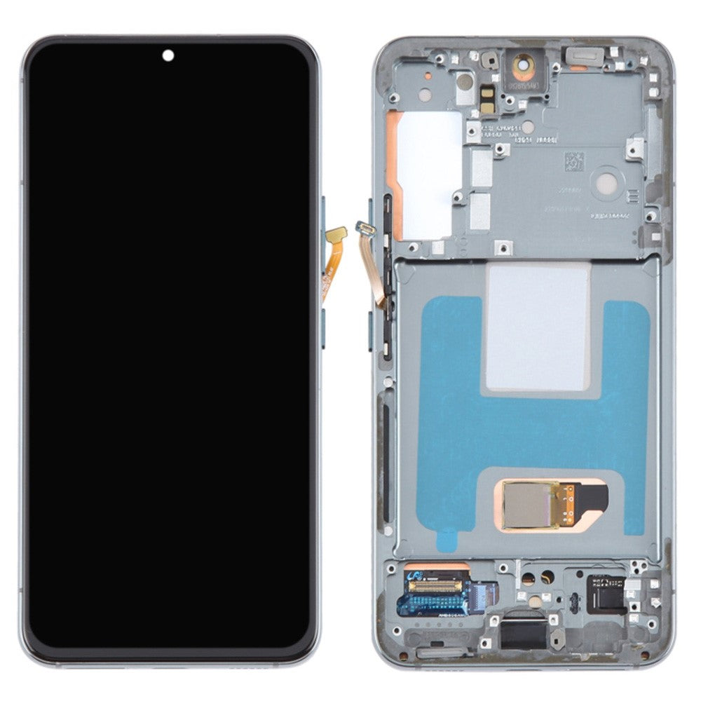 For Samsung Galaxy S22 5G S901B OEM Grade S AMOLED Screen and Digitizer Assembly + Frame (Without Logo)