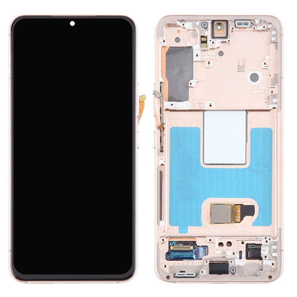 For Samsung Galaxy S22 5G S901B OEM Grade S AMOLED Screen and Digitizer Assembly + Frame (Without Logo)