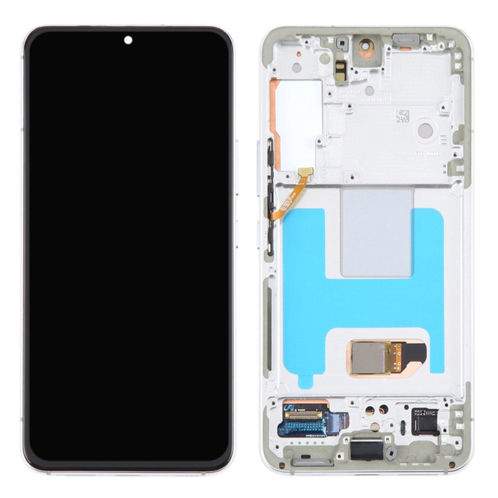 For Samsung Galaxy S22 5G S901B OEM Grade S AMOLED Screen and Digitizer Assembly + Frame (Without Logo)