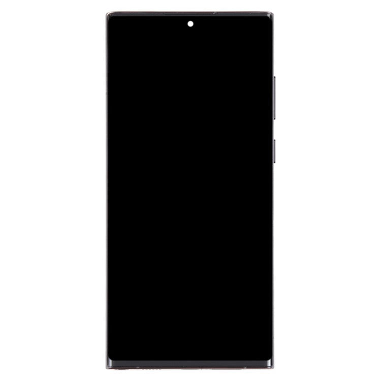 Samsung Galaxy S22 Ultra 5G S908 Grade C LCD-skärm och digitaliseringsenhet + ramdel (TFT)