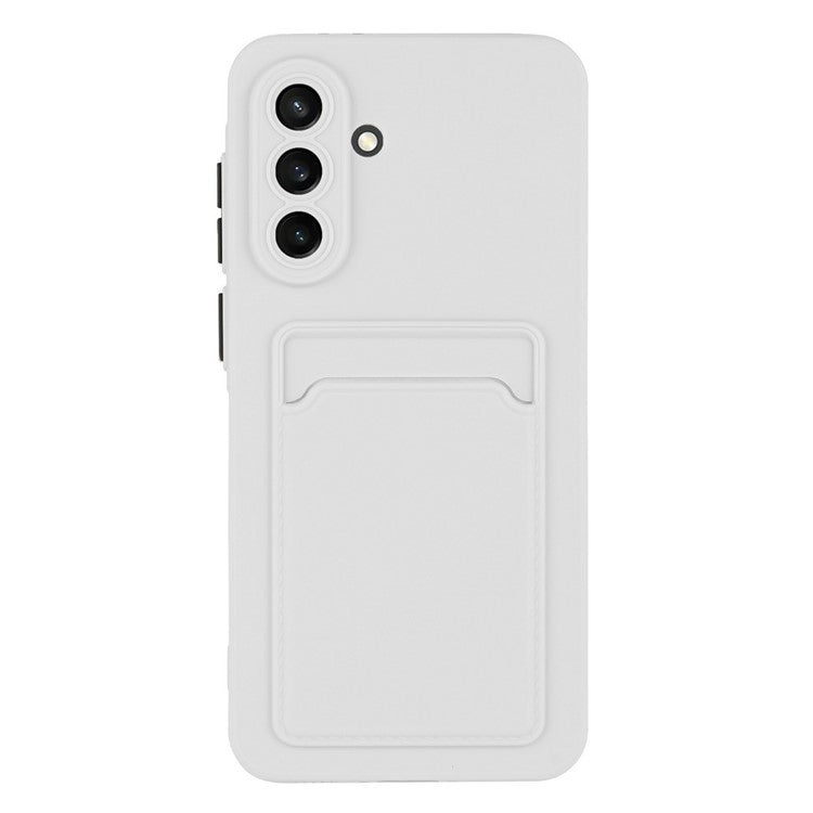 För Samsung Galaxy A56 5G Fodral Kortplats Matt Fingeravtrycksfri baksida