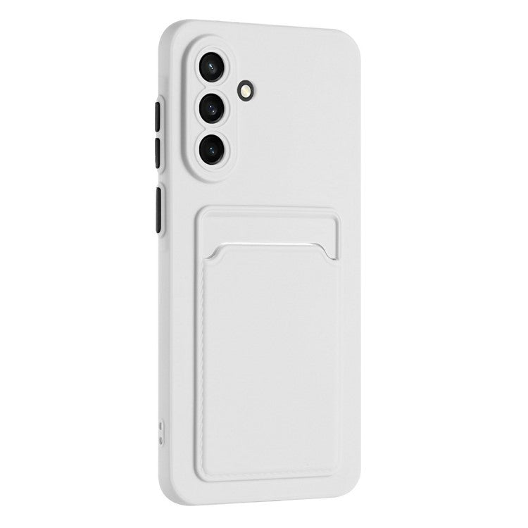 För Samsung Galaxy A56 5G Fodral Kortplats Matt Fingeravtrycksfri baksida