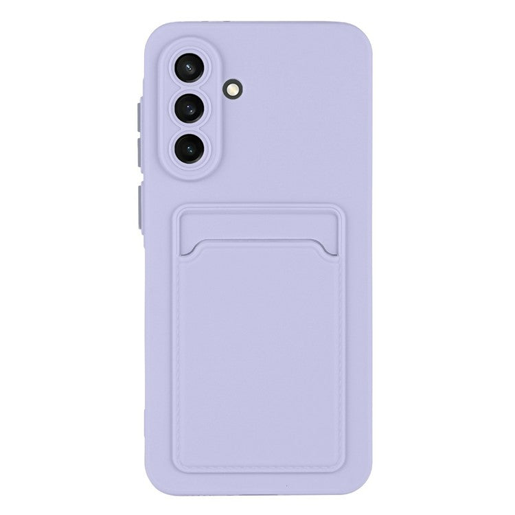 För Samsung Galaxy A56 5G Fodral Kortplats Matt Fingeravtrycksfri baksida