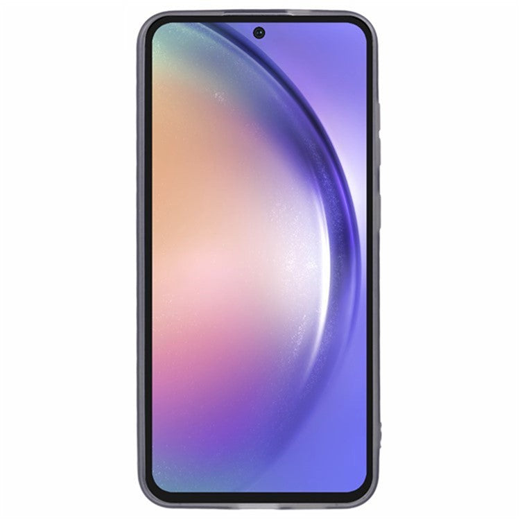 WANLONFENG DKSM2 Series For Samsung Galaxy A15 4G  /  5G Case TPU Clear Phone Cover with 2Pcs Screen Film