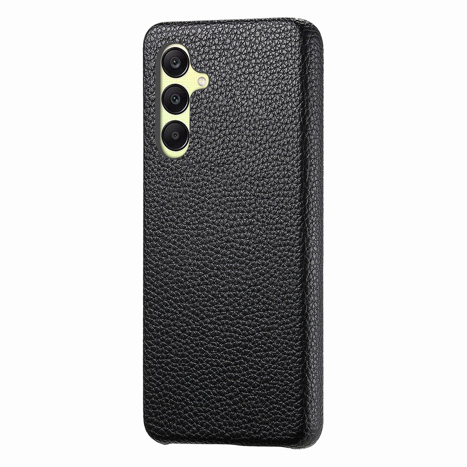 För Samsung Galaxy A56 5G Fodral Litchi Texture Läderbelagd PC Mobilt Bakstycke