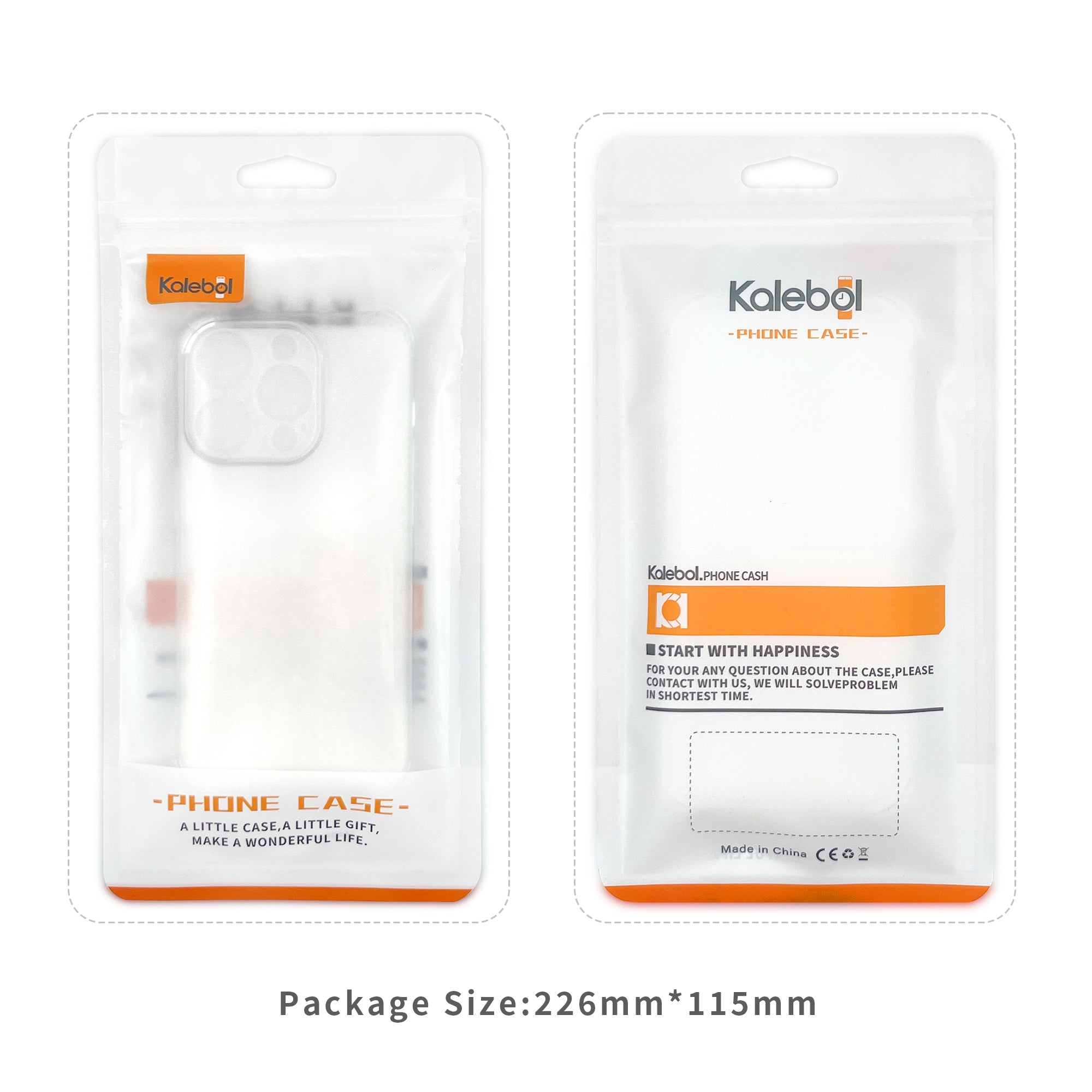 For Samsung Galaxy A16 5G / Galaxy A16 4G Clear Case KALEBOL 1.5mm Thickened TPU Shockproof Phone Cove