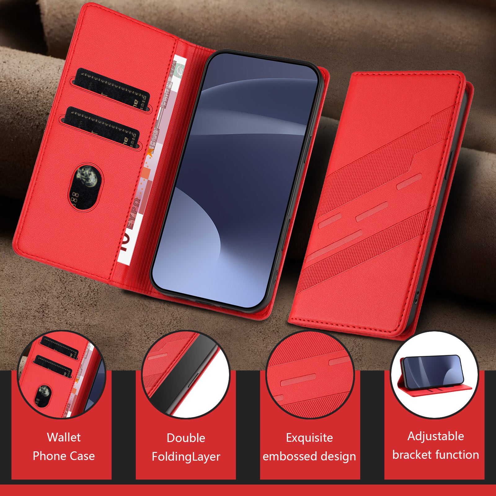 For Samsung Galaxy A35 5G Phone Cases Punk Style Imprinted Wallet Stand Leather Cover