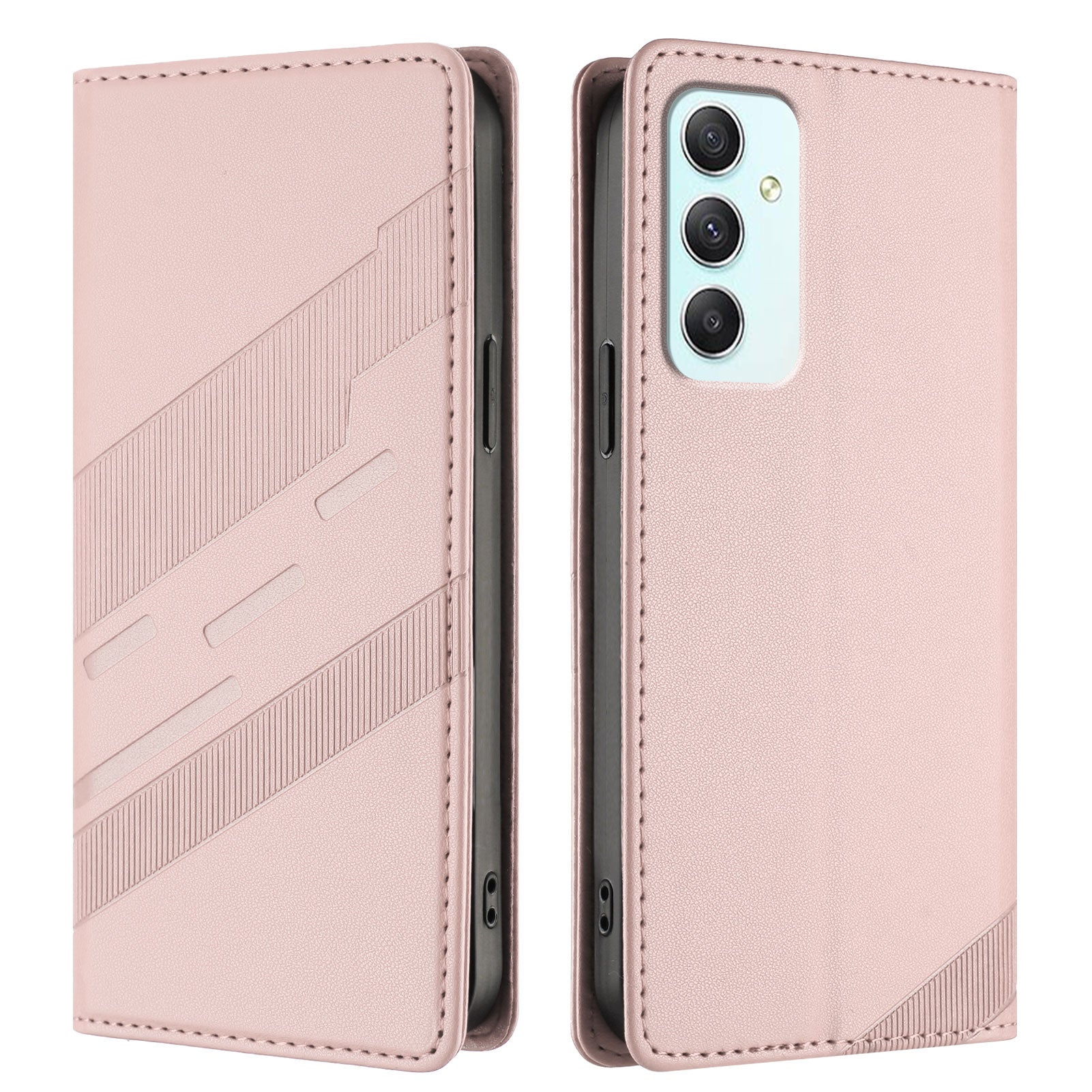 For Samsung Galaxy A35 5G Phone Cases Punk Style Imprinted Wallet Stand Leather Cover