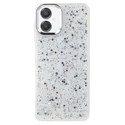 För Samsung Galaxy A06 5G-fodral Epoxidesign Elektroplering Mjuk TPU-telefon