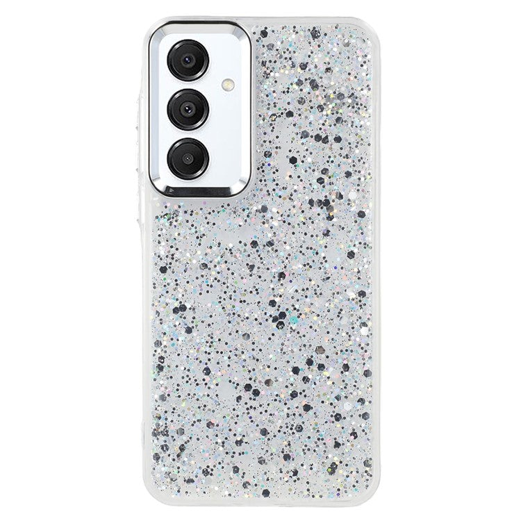 For Samsung Galaxy A16 4G / 5G Case Epoxy Design Electroplating Soft TPU Phone Back Cover Large Lens Cutout