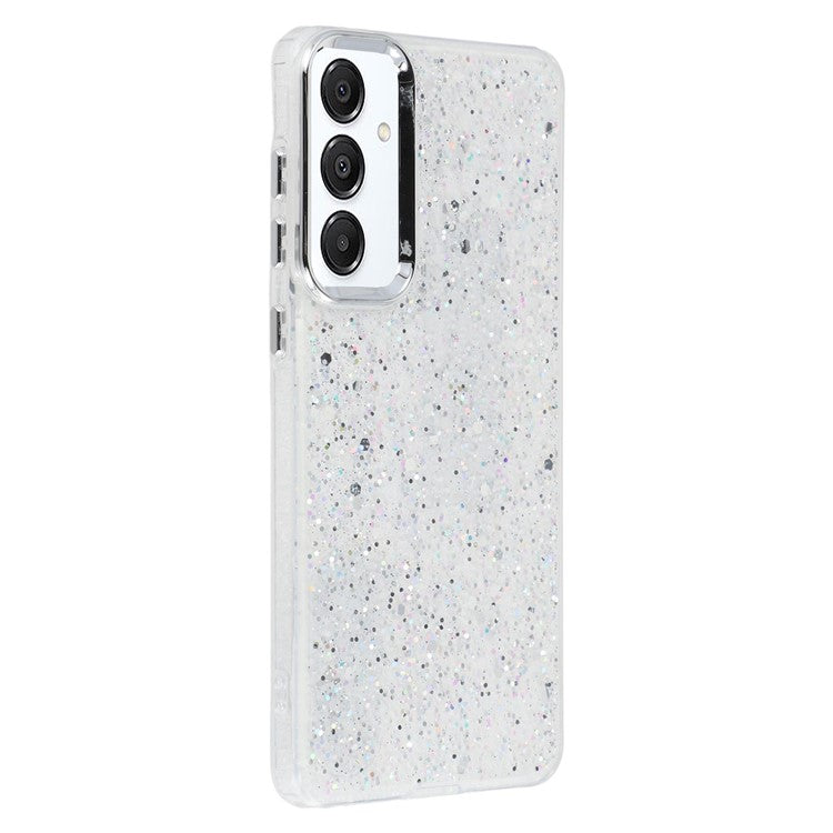 For Samsung Galaxy A16 4G / 5G Case Epoxy Design Electroplating Soft TPU Phone Back Cover Large Lens Cutout