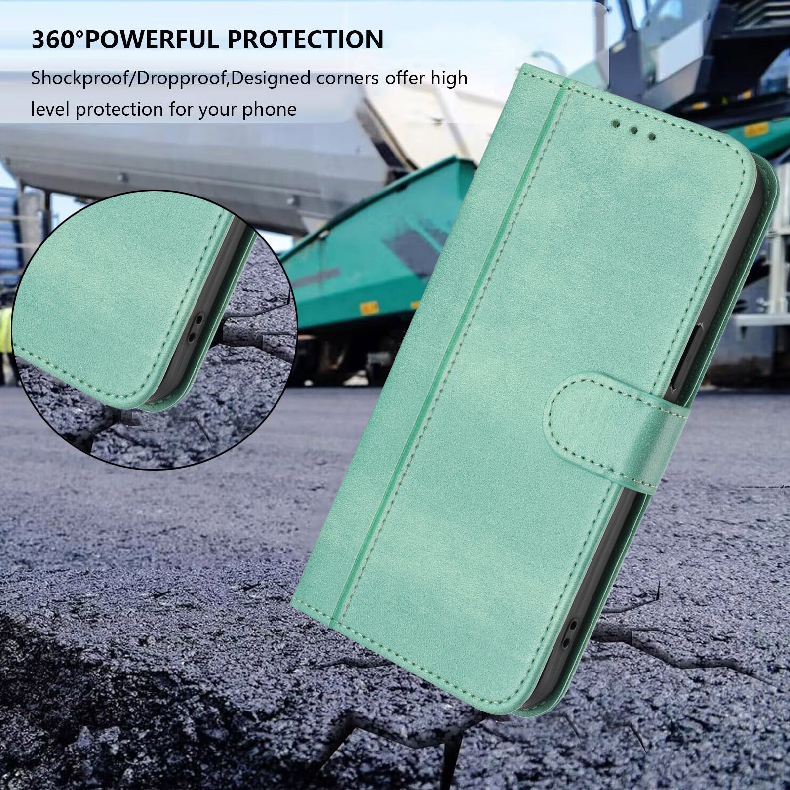For Samsung Galaxy S23 Cases Wallet Stand Retro Texture Leather Phone Cover with Lanyard