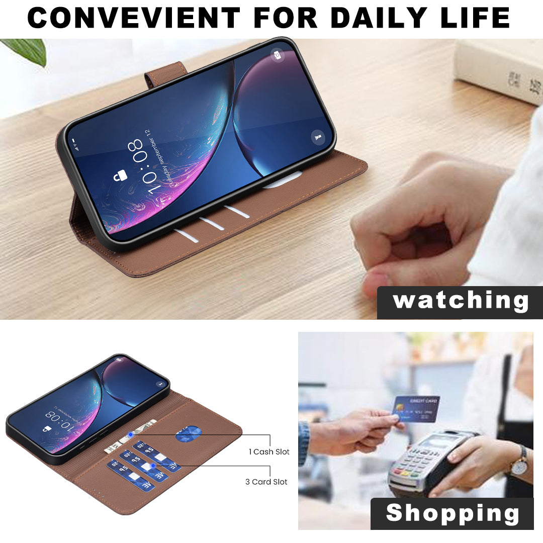 For Samsung Galaxy A35 5G Case BINFEN COLOR BF35 Geometry Imprinted Leather Phone Cover RFID Blocking Wallet Stand