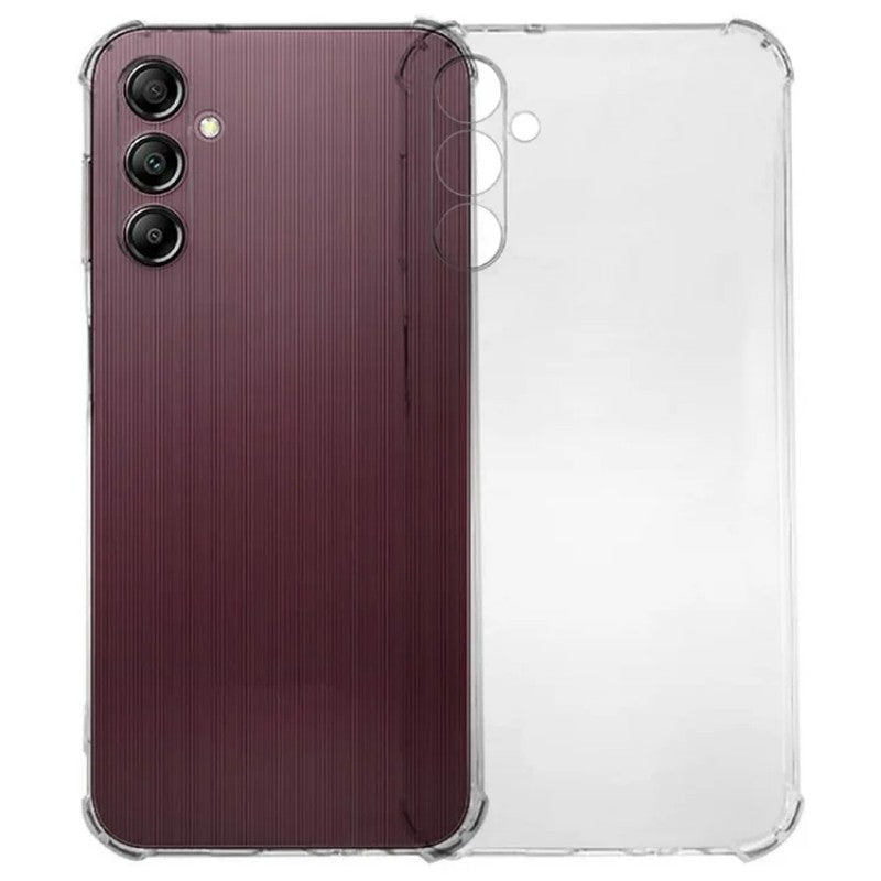 For Samsung Galaxy A15 4G / Galaxy A15 5G TPU Case WANLONFENG WL3 Series 1.5mm Phone Cover with Tempered Glass Film