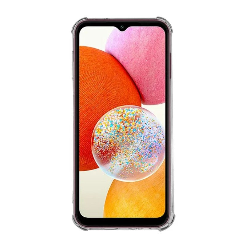 For Samsung Galaxy A15 4G / Galaxy A15 5G TPU Case WANLONFENG WL3 Series 1.5mm Phone Cover with Tempered Glass Film