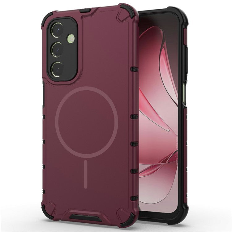For Samsung Galaxy A25 5G (Global) (161.0mm) Magnetic Case Heat Dissipation Shockproof TPU + PC Phone Back Cover