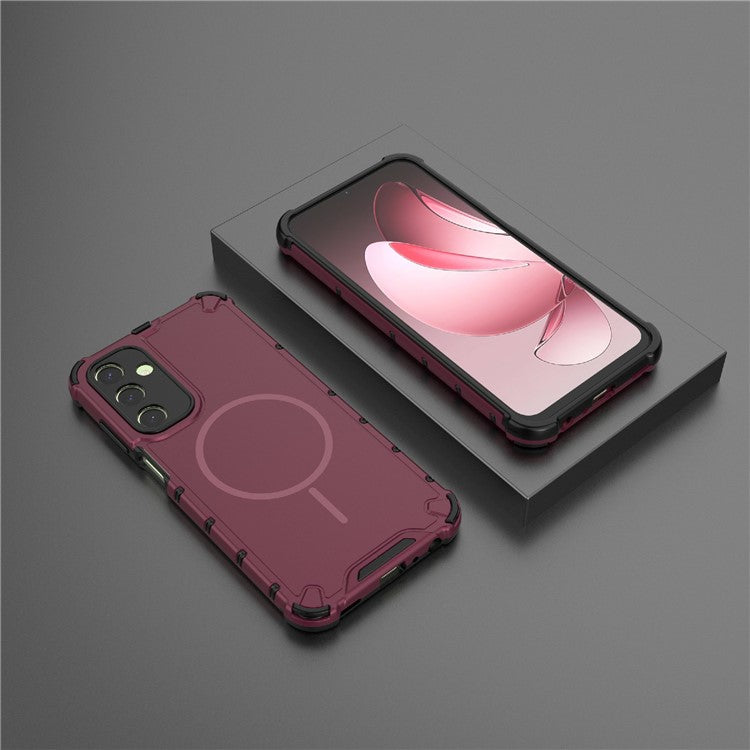 For Samsung Galaxy A25 5G (Global) (161.0mm) Magnetic Case Heat Dissipation Shockproof TPU + PC Phone Back Cover