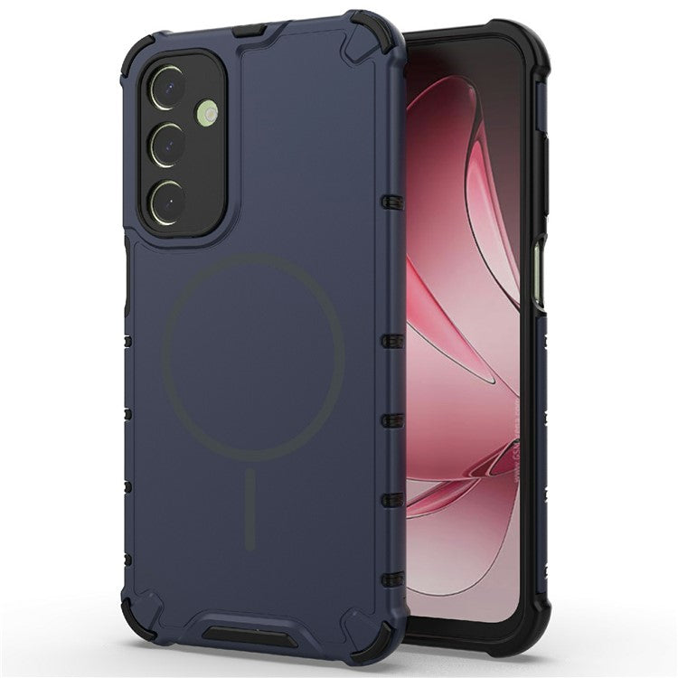 For Samsung Galaxy A25 5G (Global) (161.0mm) Magnetic Case Heat Dissipation Shockproof TPU + PC Phone Back Cover