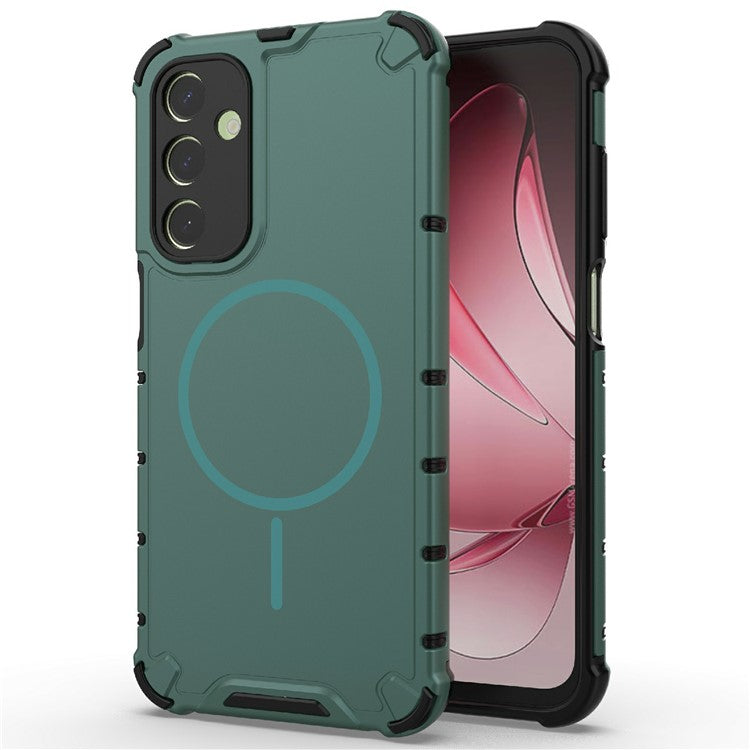 For Samsung Galaxy A25 5G (Global) (161.0mm) Magnetic Case Heat Dissipation Shockproof TPU + PC Phone Back Cover