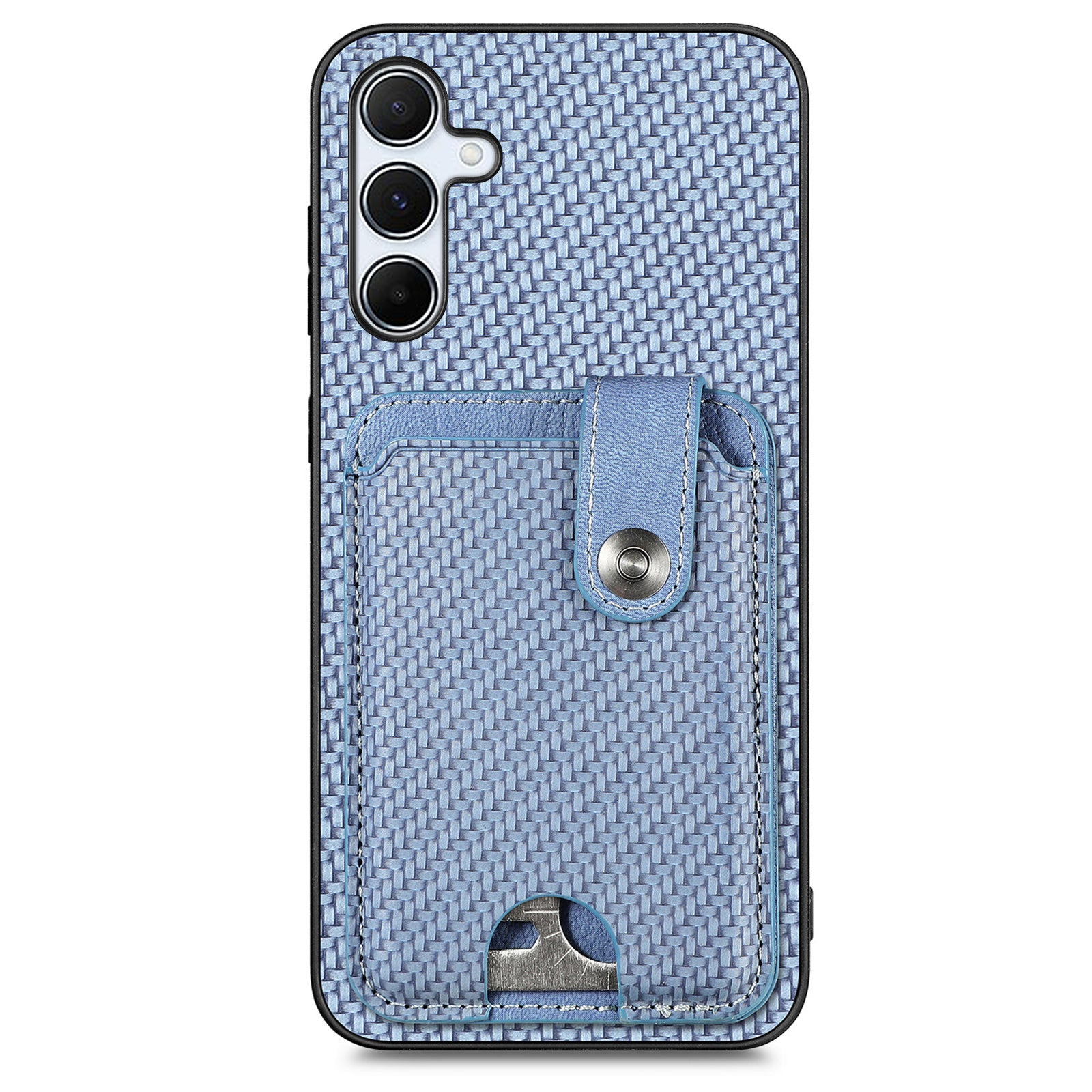 For Samsung Galaxy A05s 4G Case Card Slots Kickstand Phone Back Cover with Card Tool