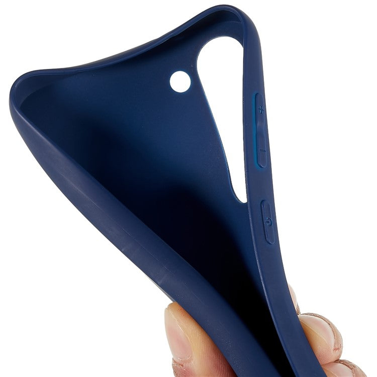 For Samsung Galaxy S23 Slim Fit Soft TPU Smooth Cover Matte Finish Coating Grip Phone Case