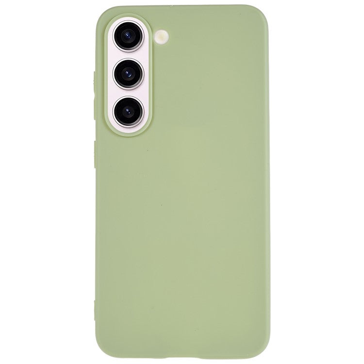 For Samsung Galaxy S23 Slim Fit Soft TPU Smooth Cover Matte Finish Coating Grip Phone Case