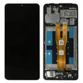 For Samsung Galaxy A06 4G A065 OEM Grade S LCD Screen and Digitizer Assembly + Frame (Without Logo)