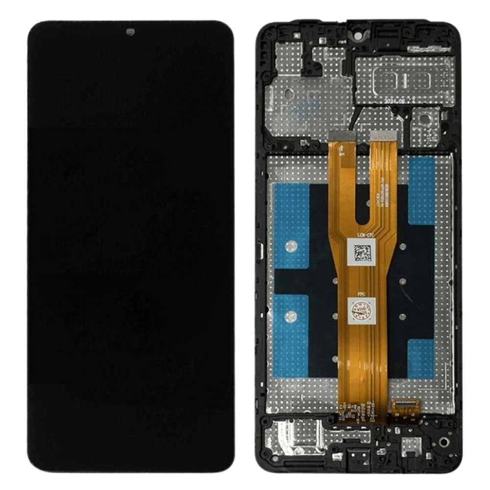 For Samsung Galaxy A06 4G A065 OEM Grade S LCD Screen and Digitizer Assembly + Frame (Without Logo)