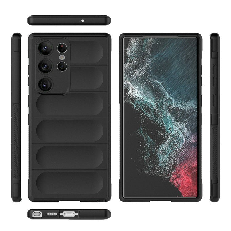 Anti-fall Phone Cover for Samsung Galaxy S23 Ultra, Soft TPU Protective Cell Phone Case
