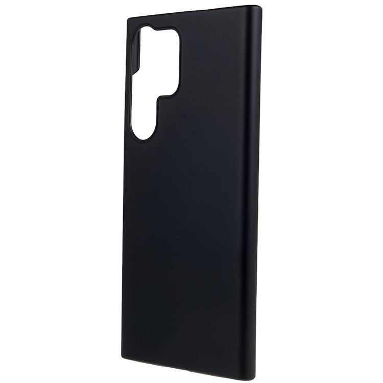 For Samsung Galaxy S23 Ultra Hard Plastic Rubberized Glossy Phone Back Case Drop Resistant Cellphone Cover