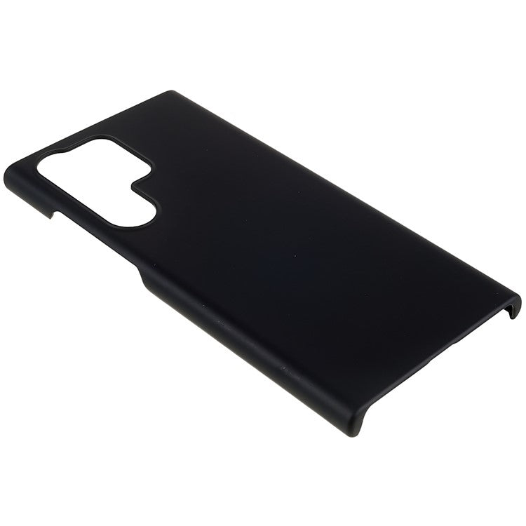 For Samsung Galaxy S23 Ultra Hard Plastic Rubberized Glossy Phone Back Case Drop Resistant Cellphone Cover